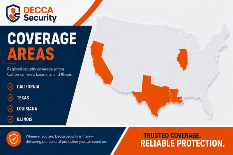 Decca Security Coverage Areas